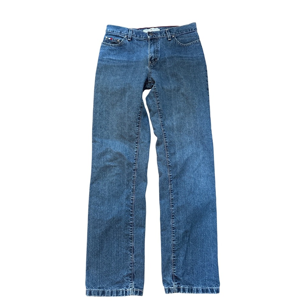 Tommy Hilfiger Jeans Women Blue Vintage Straight Leg Denim SIZE 4